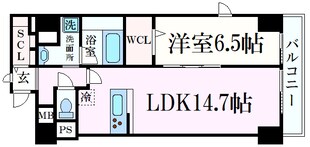 甲南山手駅 徒歩4分 7階の物件間取画像